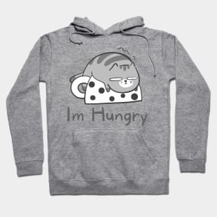 I'm hungry - funny cat Hoodie